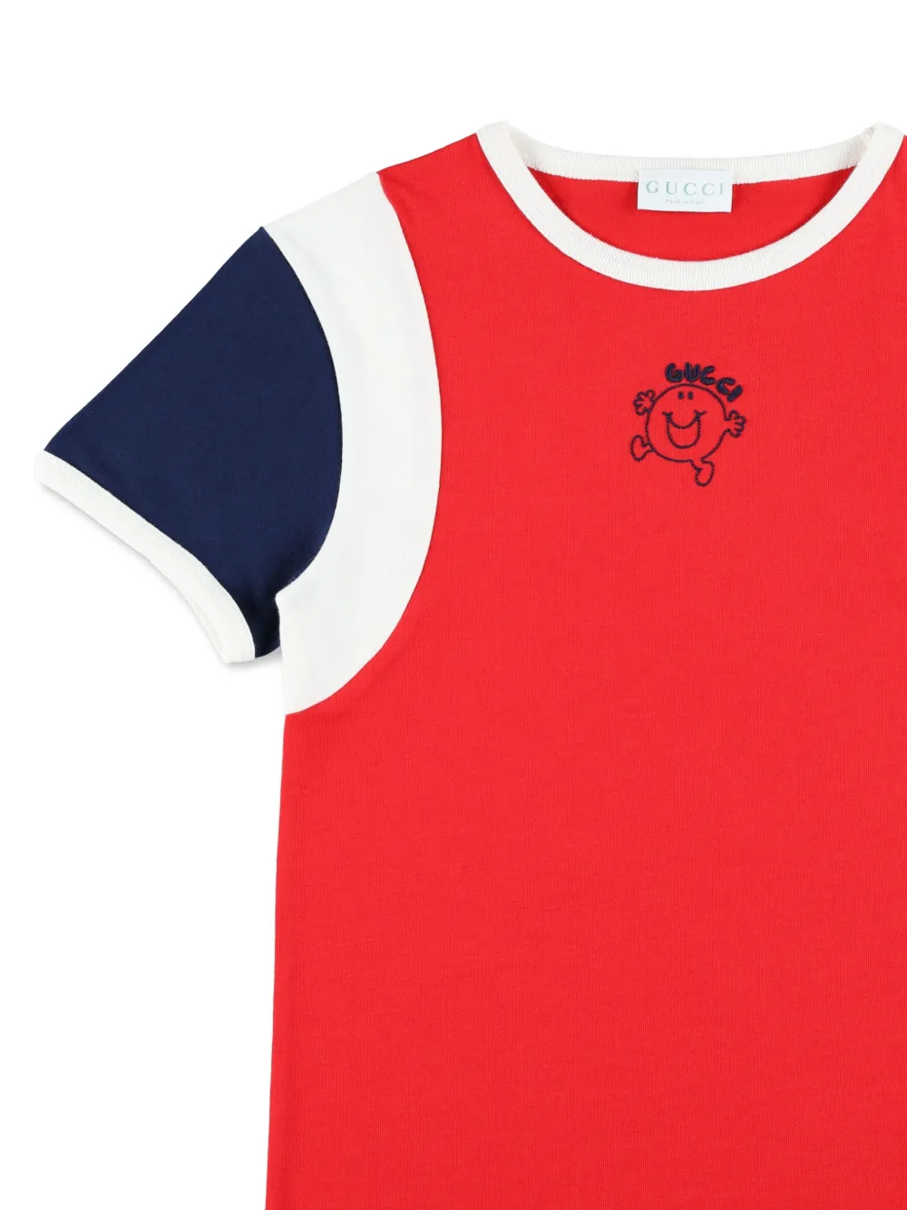 Gucci Kids Katoenen T-shirt Rood