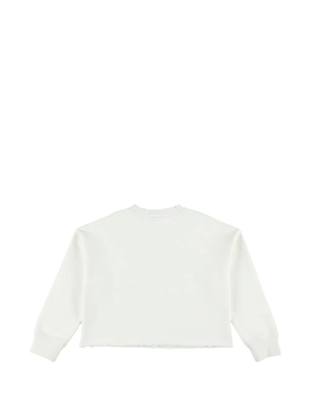  Golden Goose Kids Cropped Top - Neutrals 