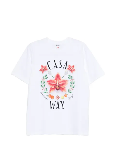 Casablanca floral  T-shirt