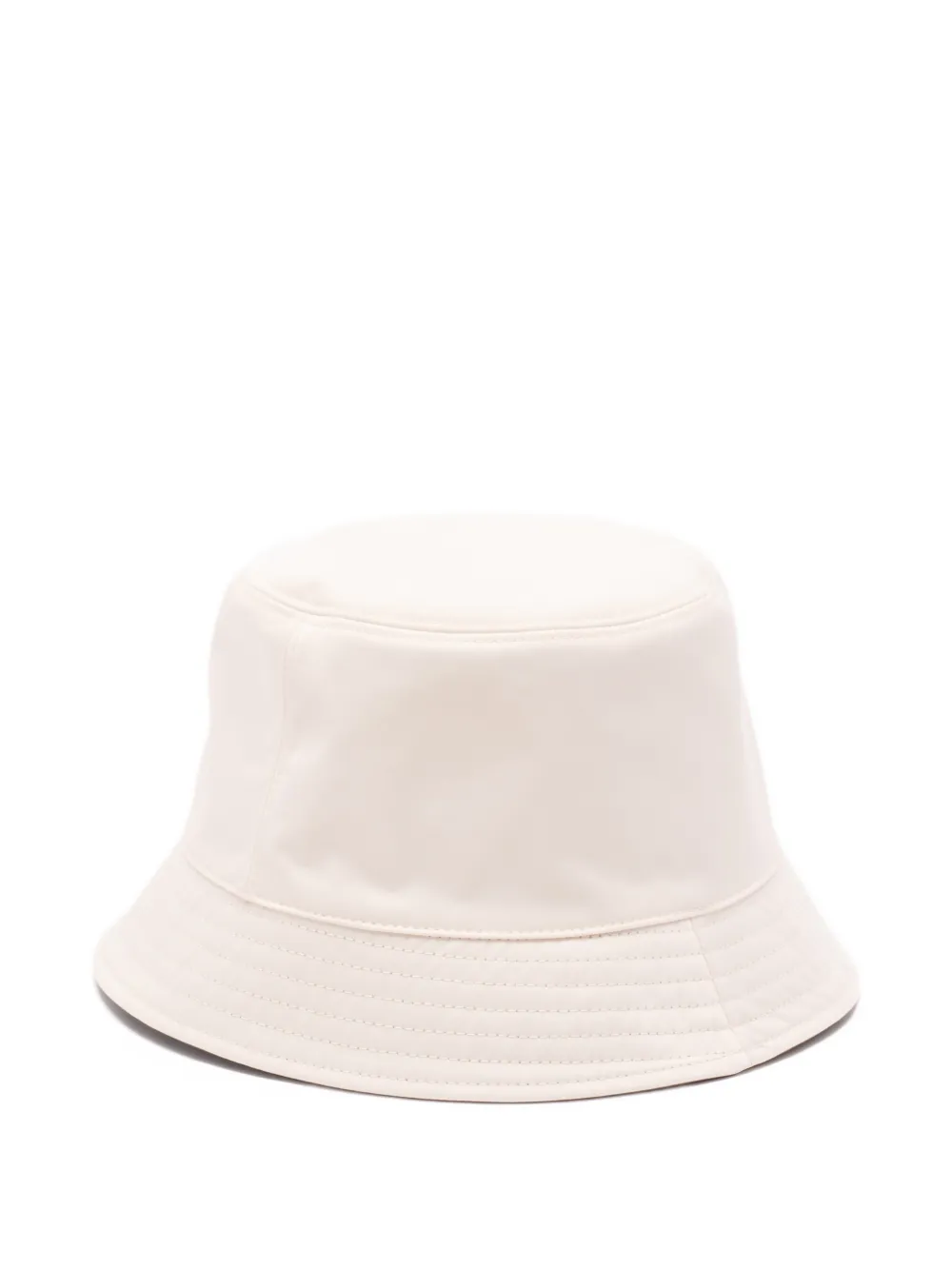  Moncler Logo-patch Bucket Hat - Neutrals 