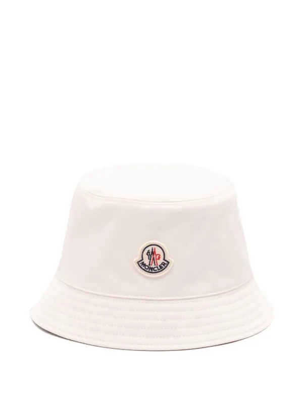 Moncler バケットハット | ニュートラル | FARFETCH JP