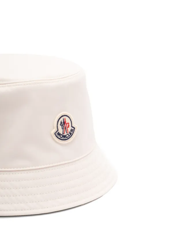 Moncler バケットハット | ニュートラル | FARFETCH JP