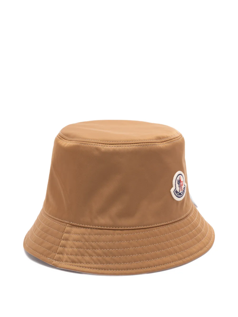 Moncler Vissershoed met logopatch Beige
