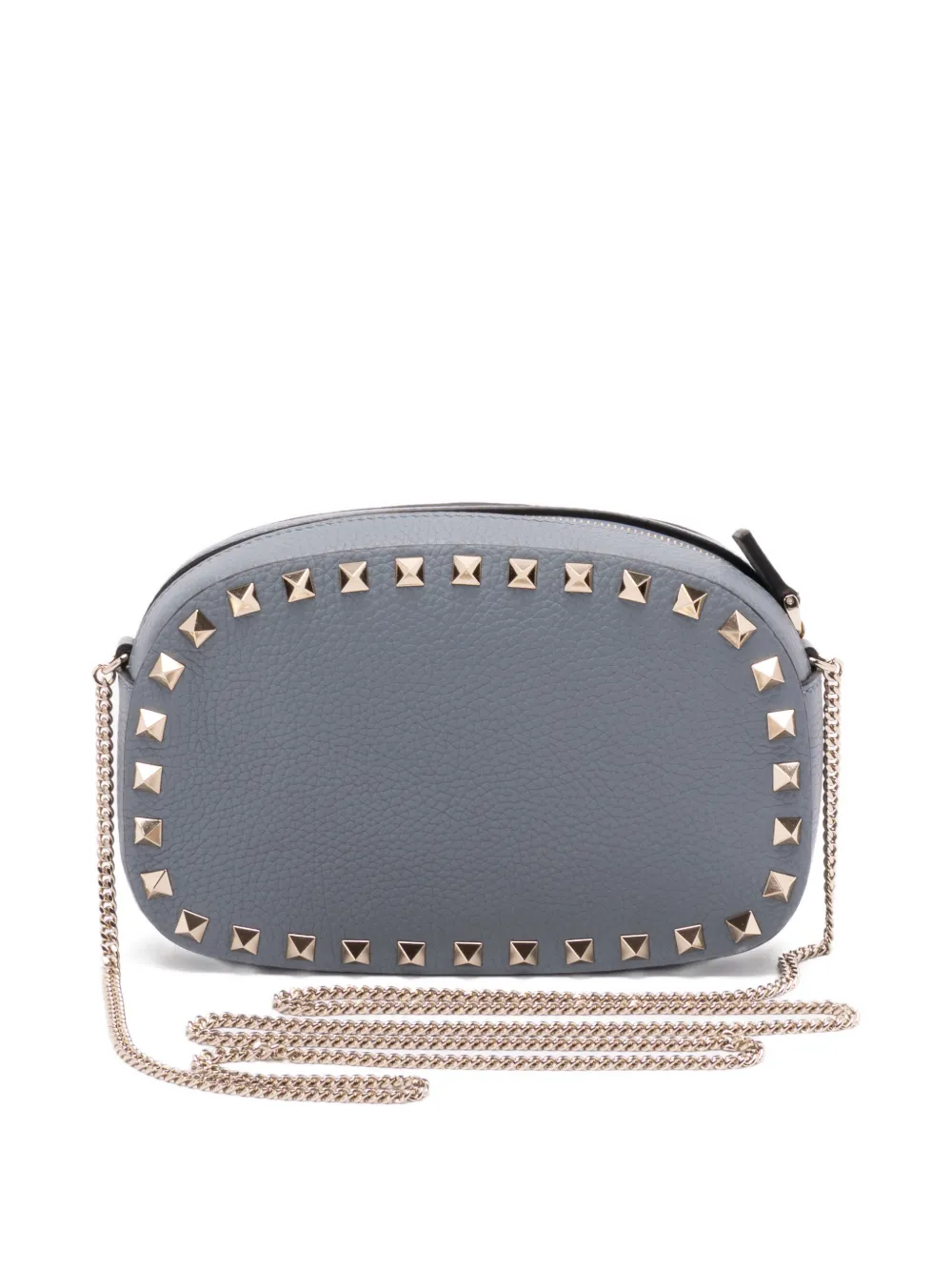  Valentino Garavani Mini Rockstud Cross Body Bag - Grey 