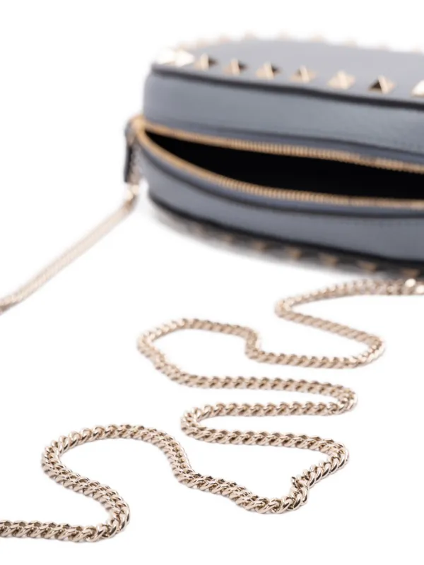 Valentino Garavani ロックスタッズ ショルダーバッグ ミニ | グレー