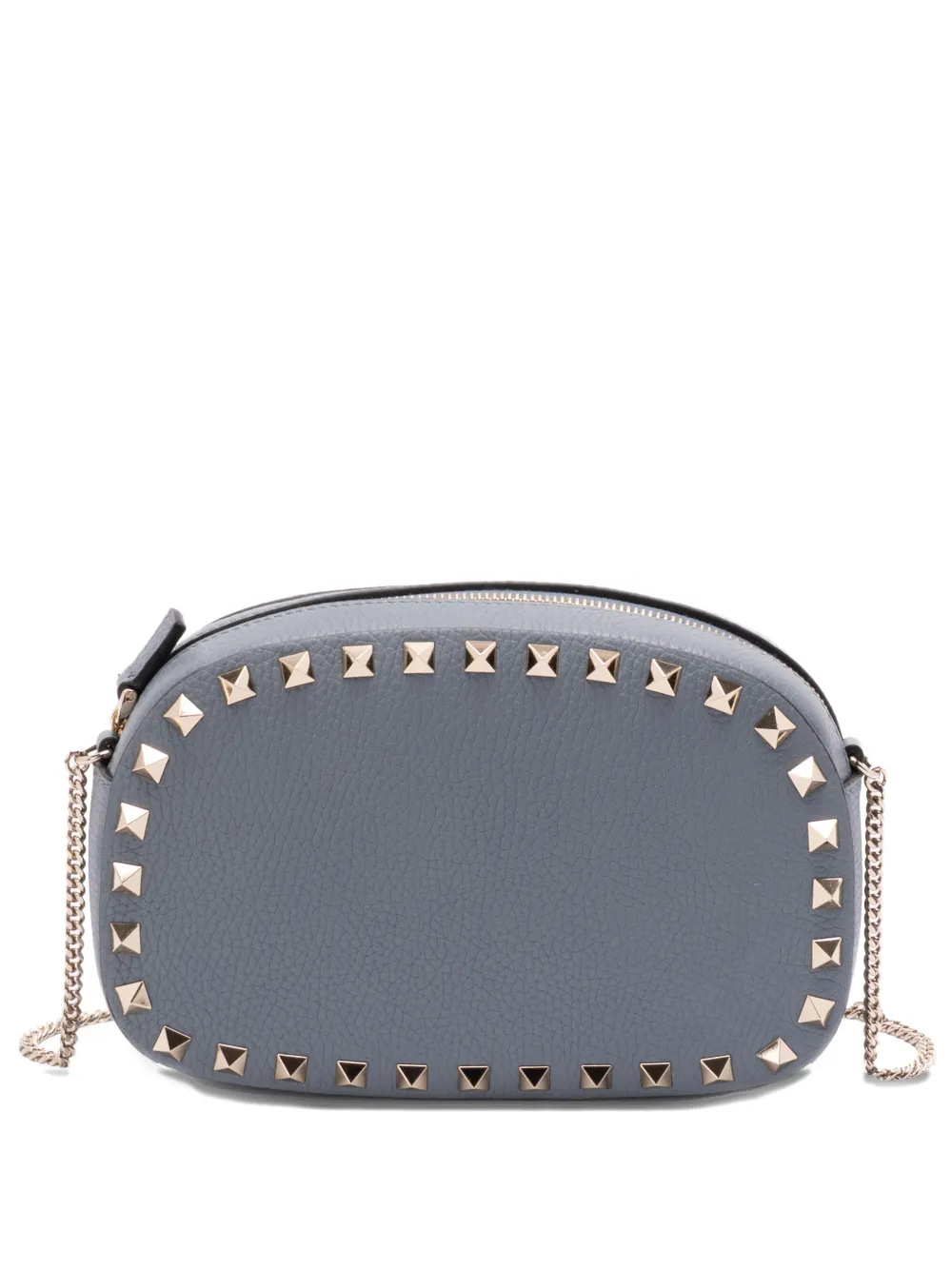 Valentino Garavani mini Rockstud cross body bag - Grigio