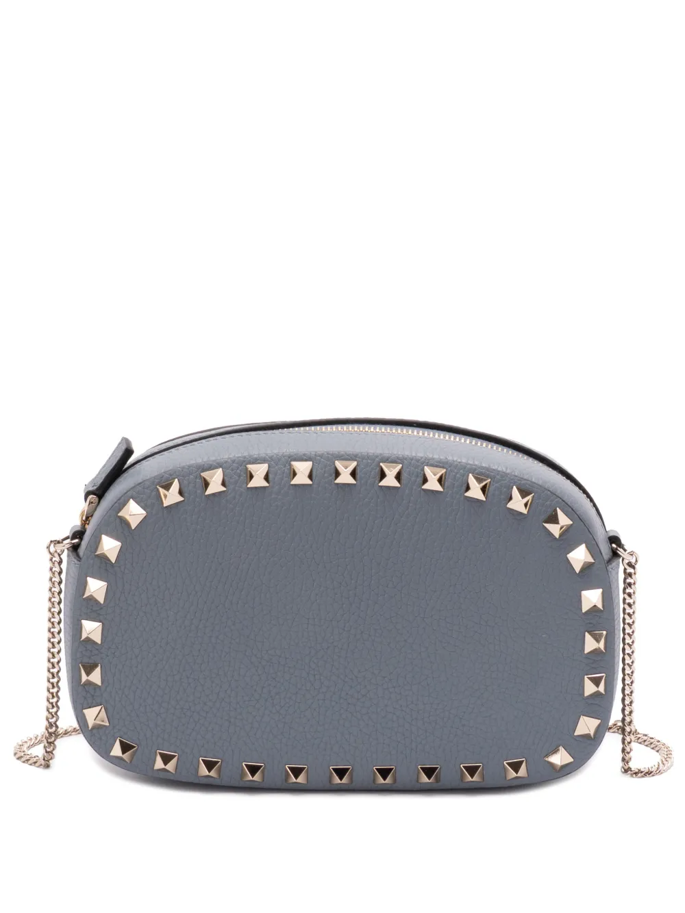 Valentino Garavani mini Rockstud cross body bag - Grigio