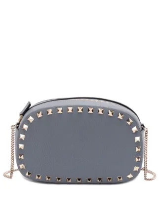 Valentino Garavani ロックスタッズ ショルダーバッグ ミニ | グレー