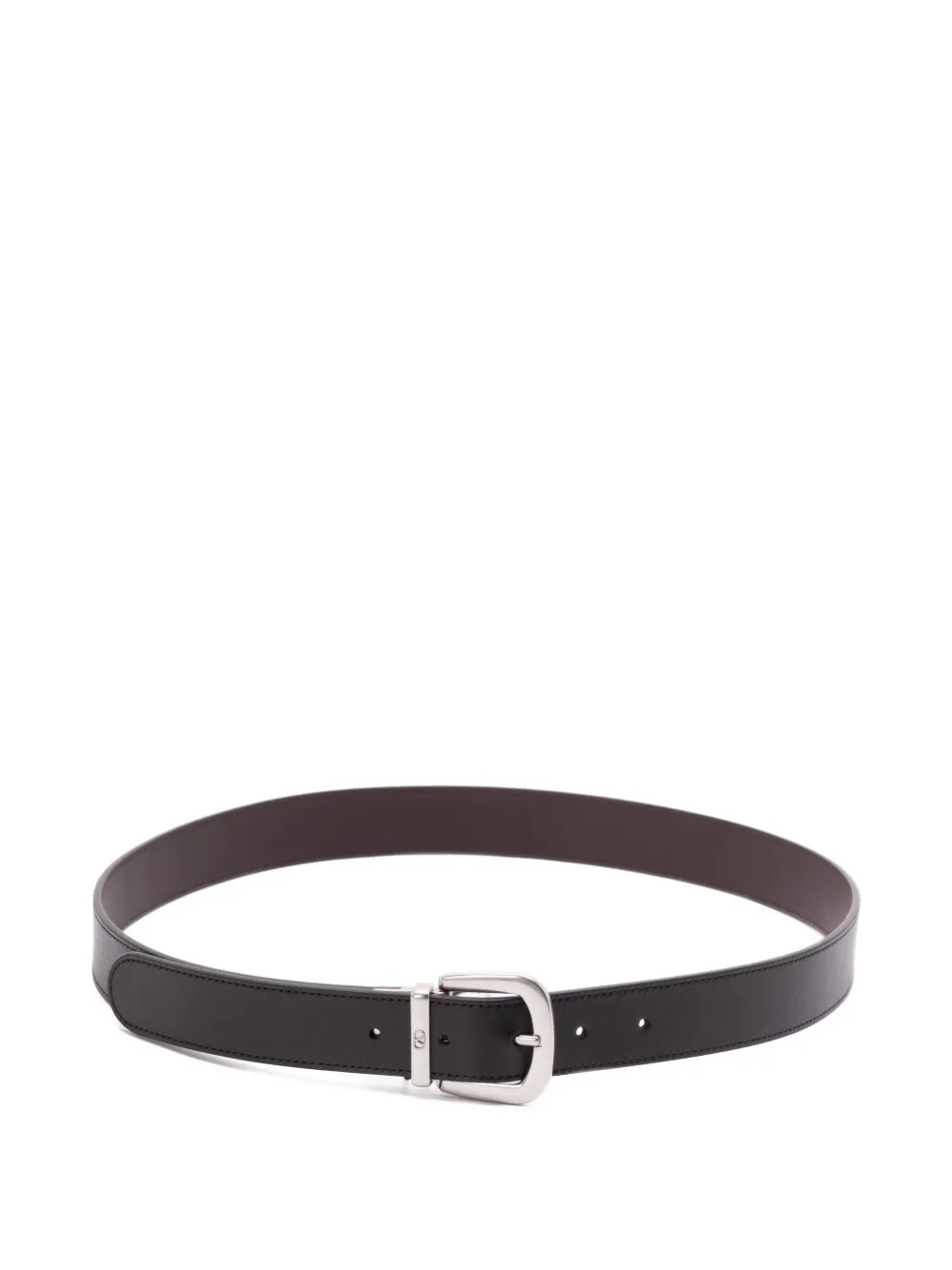 Valentino Garavani reversible leather belt - Nero