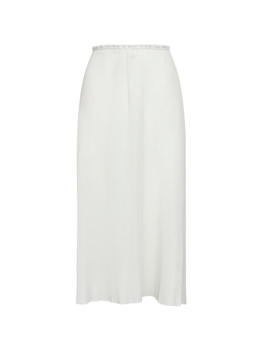 Co ruffle asymmetric hem skirt - Bianco