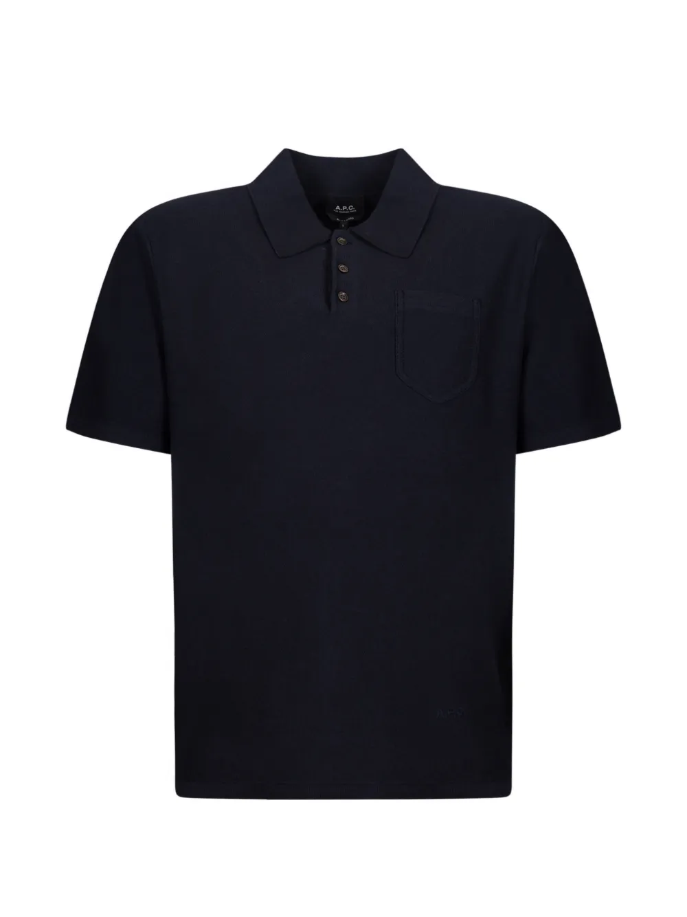 A.P.C. pocket polo shirt - Blu