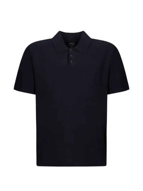 A.P.C. pocket polo shirt