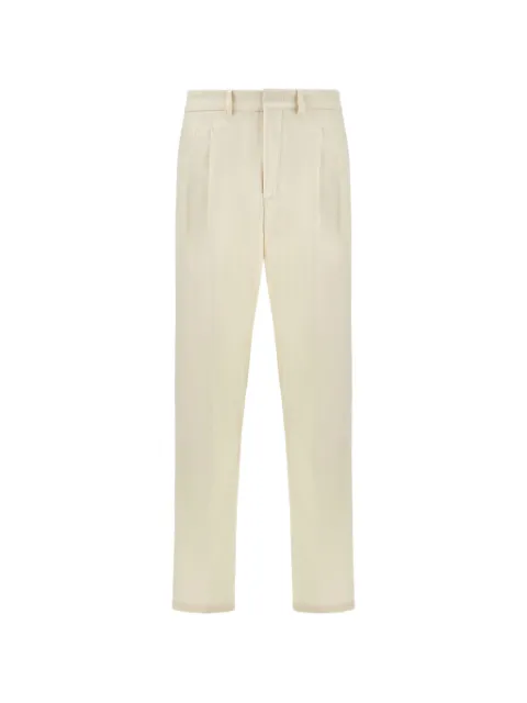 Paul & Shark double pleats logo trousers