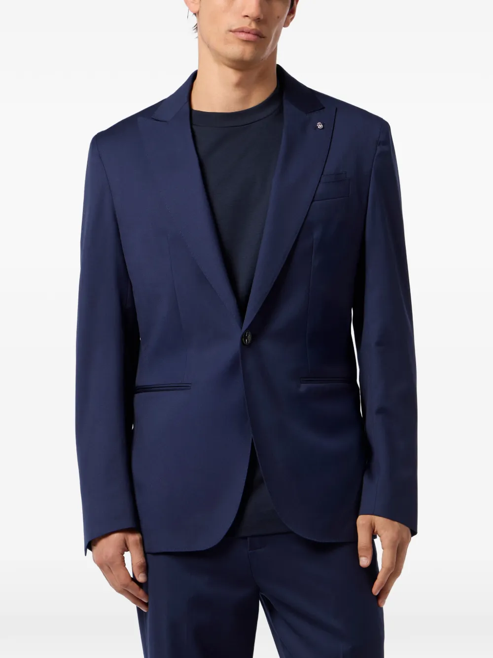 Billionaire Blazer met revers Blauw