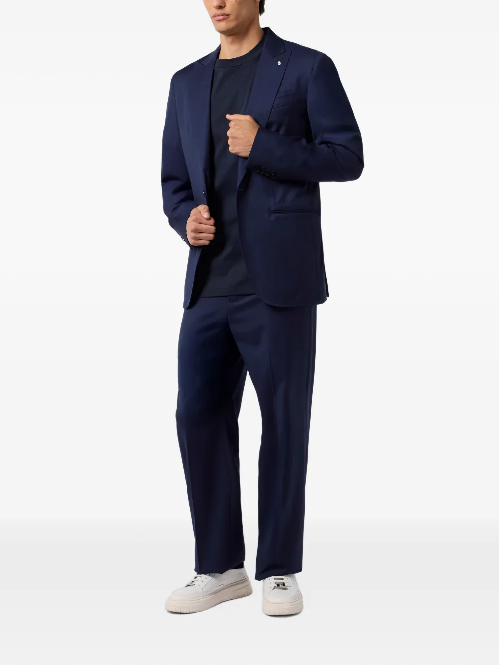 Billionaire Blazer met revers Blauw