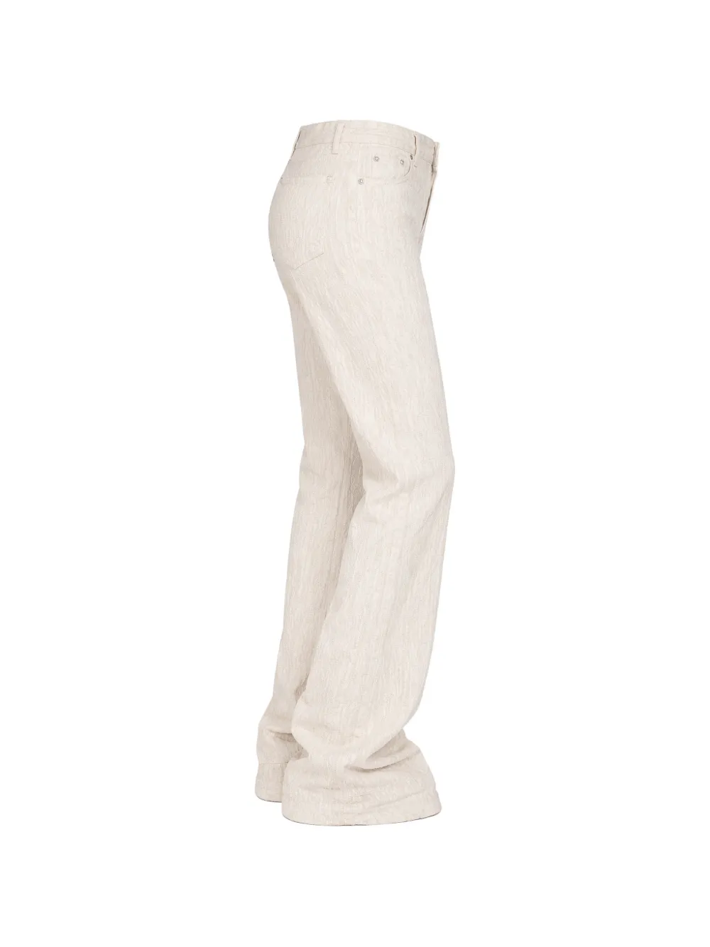  Rick Owens Bolans Denim Trousers - Neutrals 