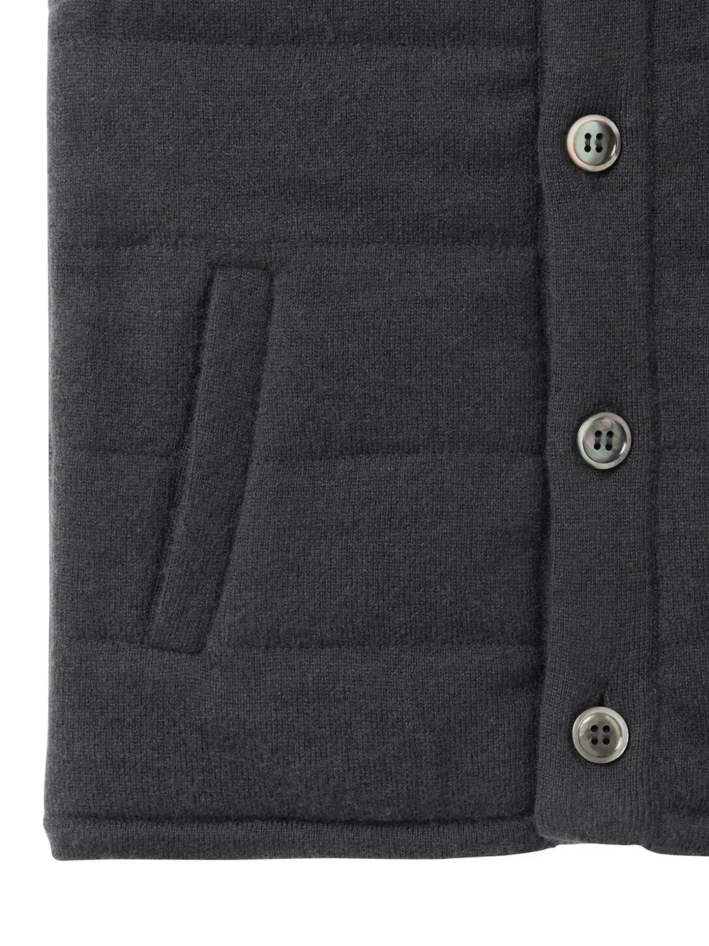 Buttoned Mall Gilet