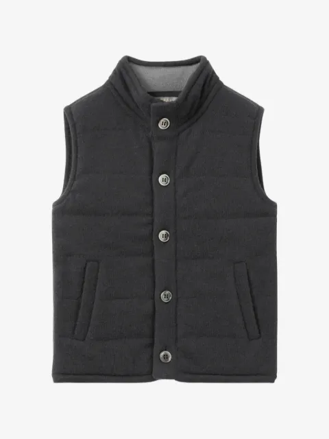 N.PEAL KIDS buttoned mall gilet