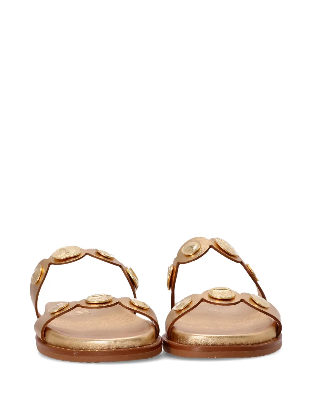Kotris Sandals Aria coins sandals Goud