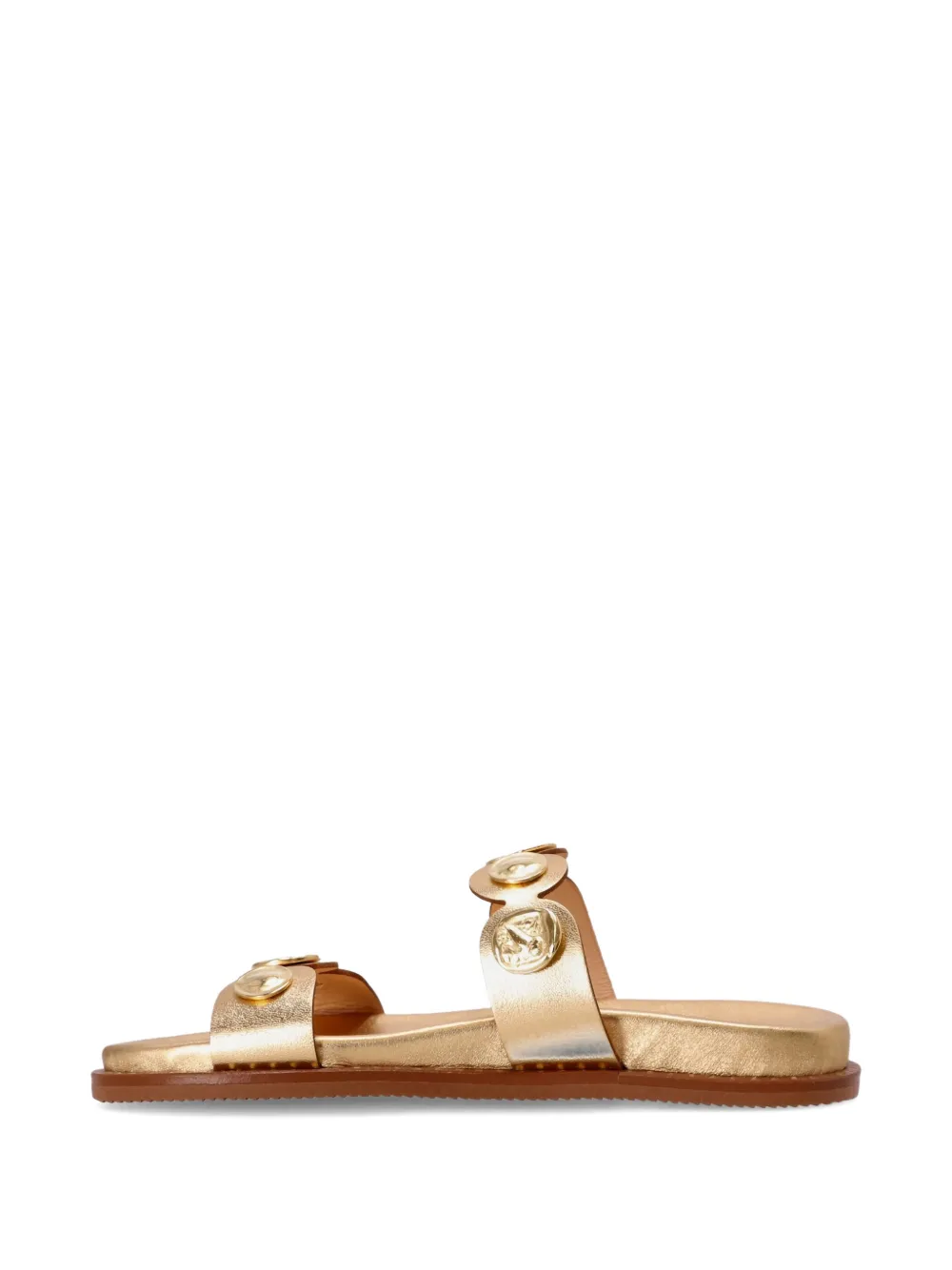 Kotris Sandals Aria coins sandals Goud