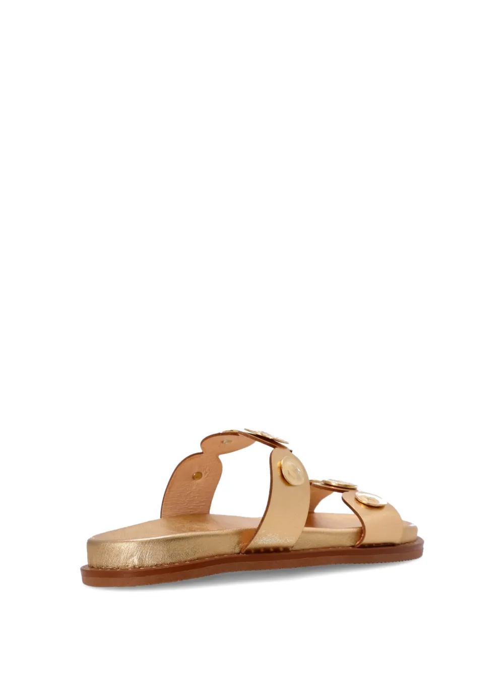 Kotris Sandals Aria coins sandals Goud