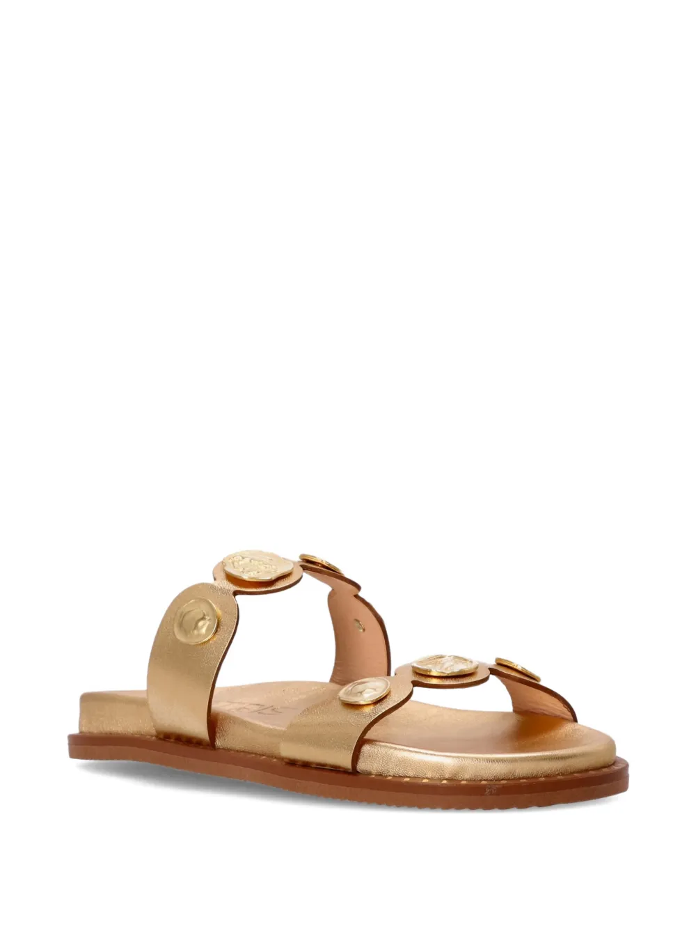 Kotris Sandals Aria coins sandals Goud