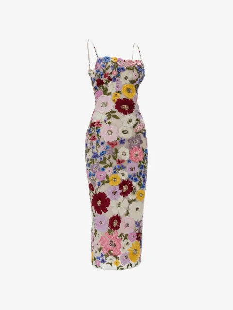 Rachel Gilbert Nya floral midi dress