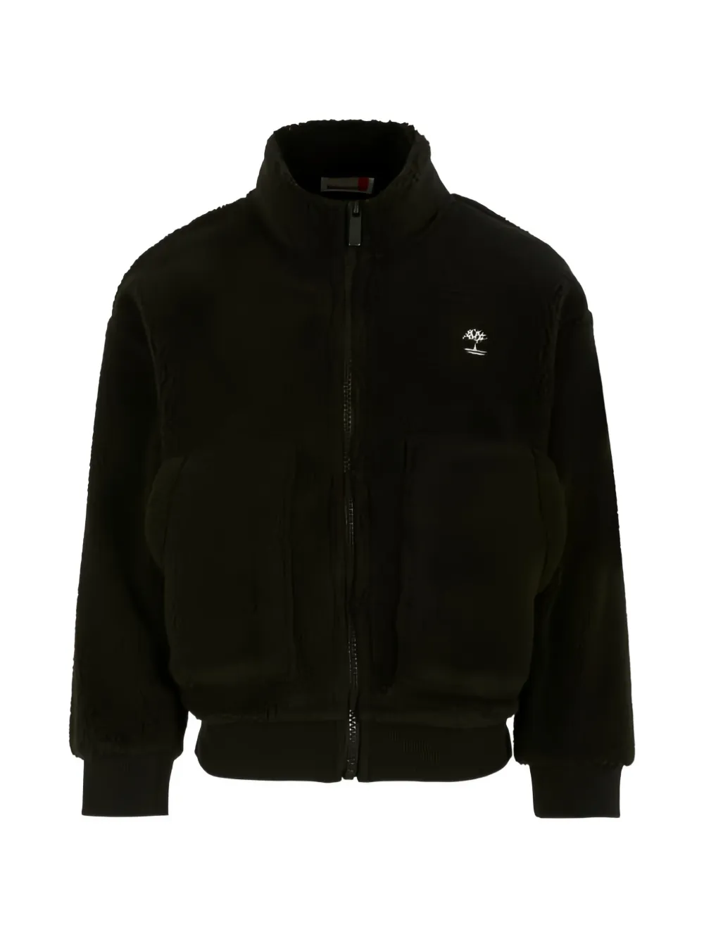 Timberland Kids zip-fastening cardigan - Nero