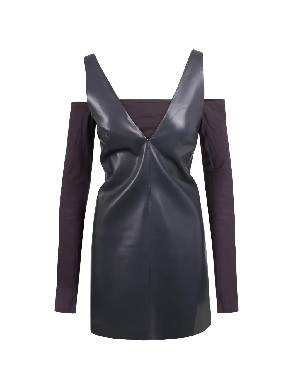 Nanushka V-neck mini dress - Blu