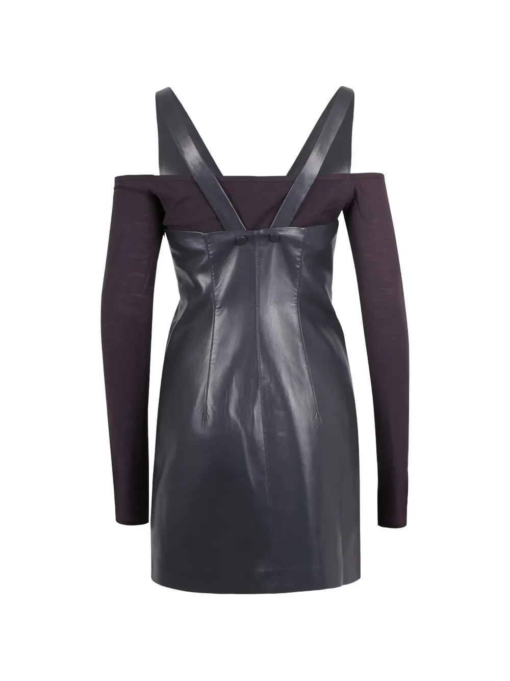 Nanushka Mini-jurk met V-hals Blauw