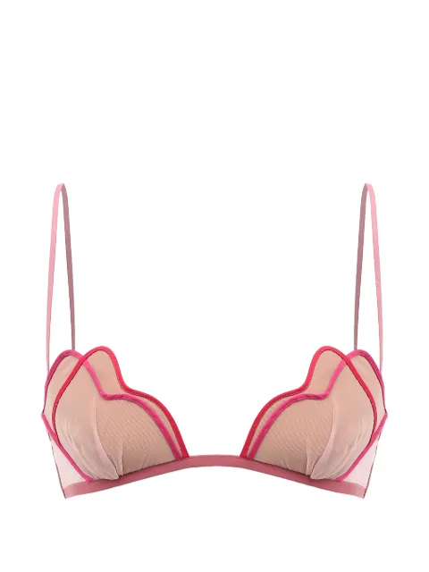 Nensi Dojaka shell-detail bra