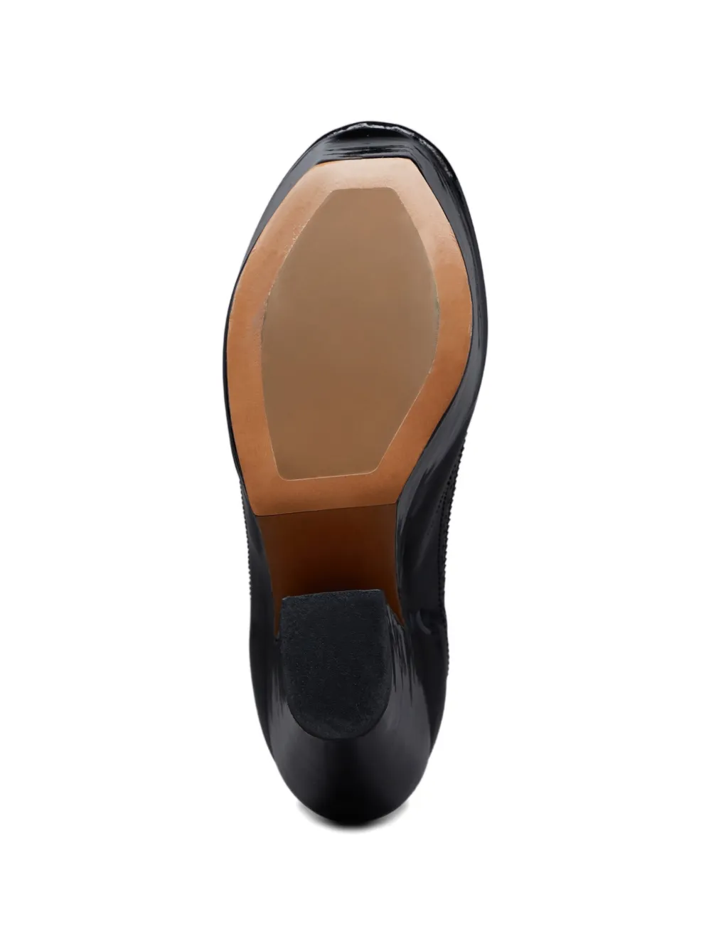 Thom Browne Brogue pumps met plateauzool Zwart