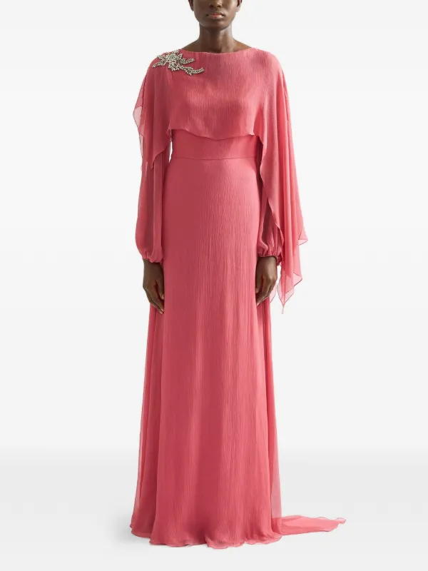 open lace back dress Erdem