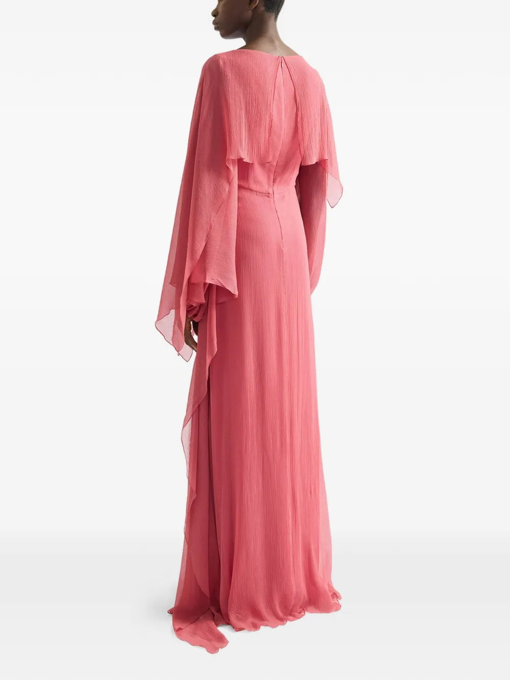 Embellished Long-Sleeve Maxi Dress