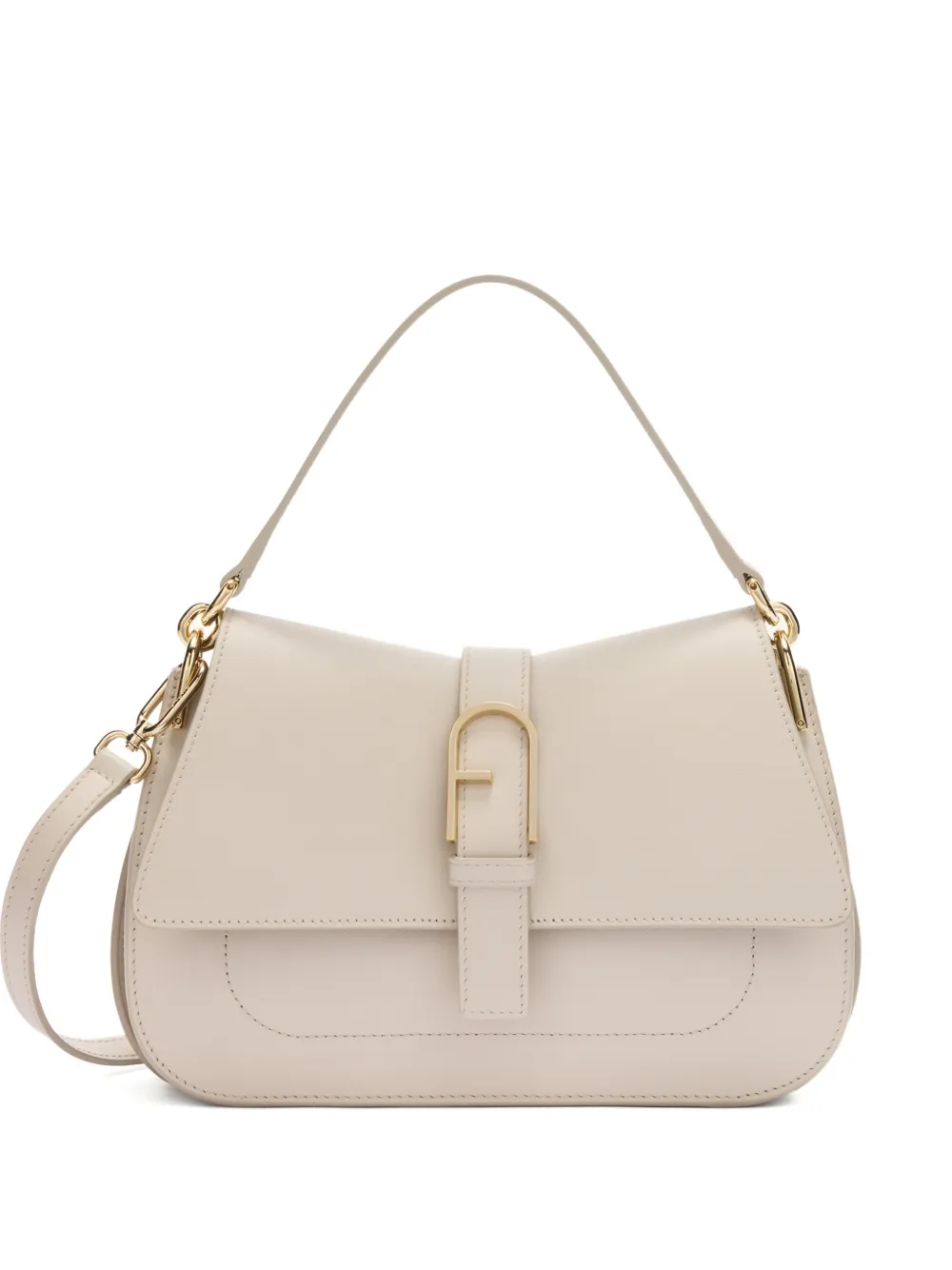Furla M Flow buckle tote bag - Toni neutri