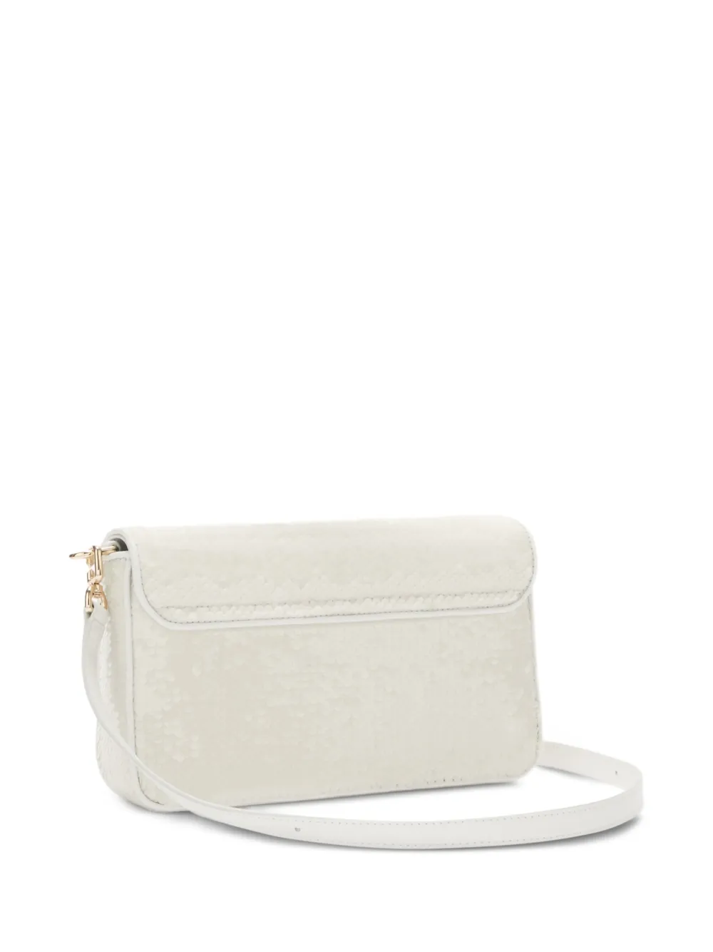  Furla S Iride Sequin Crossbody Bag - White 
