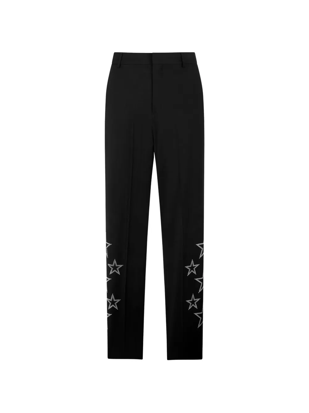 Philipp Plein rhinestone-embellished trousers - Nero