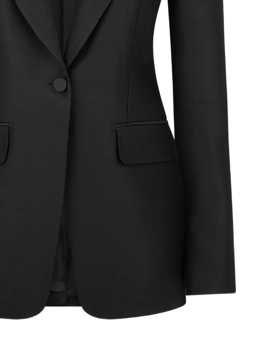 Tom Ford Single-breasted Blazer - Black 