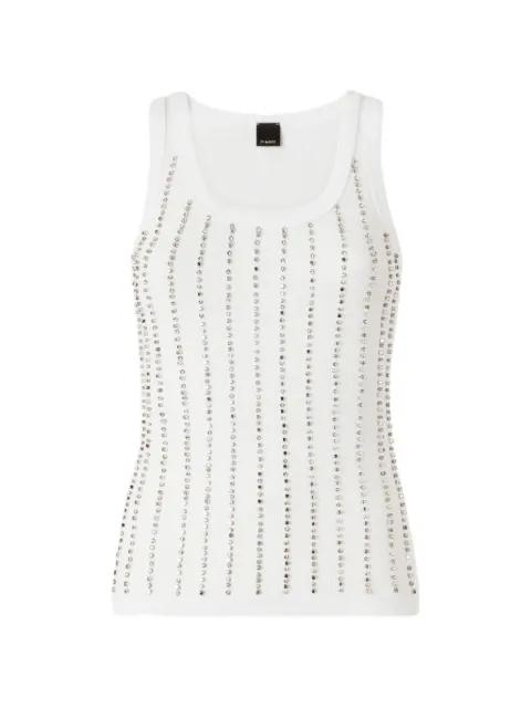 PINKO vest top with jewel details