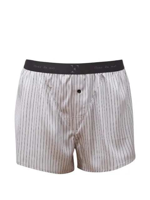 Fleur Du Mal pinstripe boxers