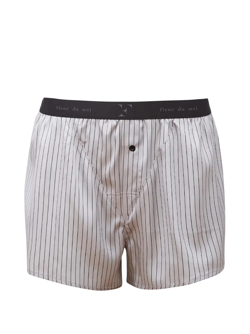 Fleur Du Mal pinstripe boxers - Bianco