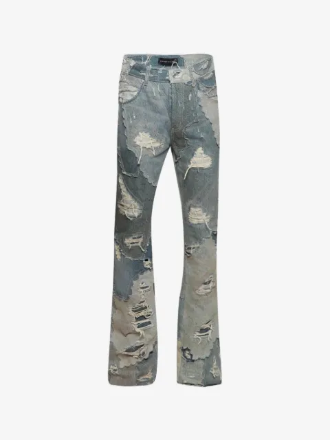 Who Decides War Unearthed distressed jeans