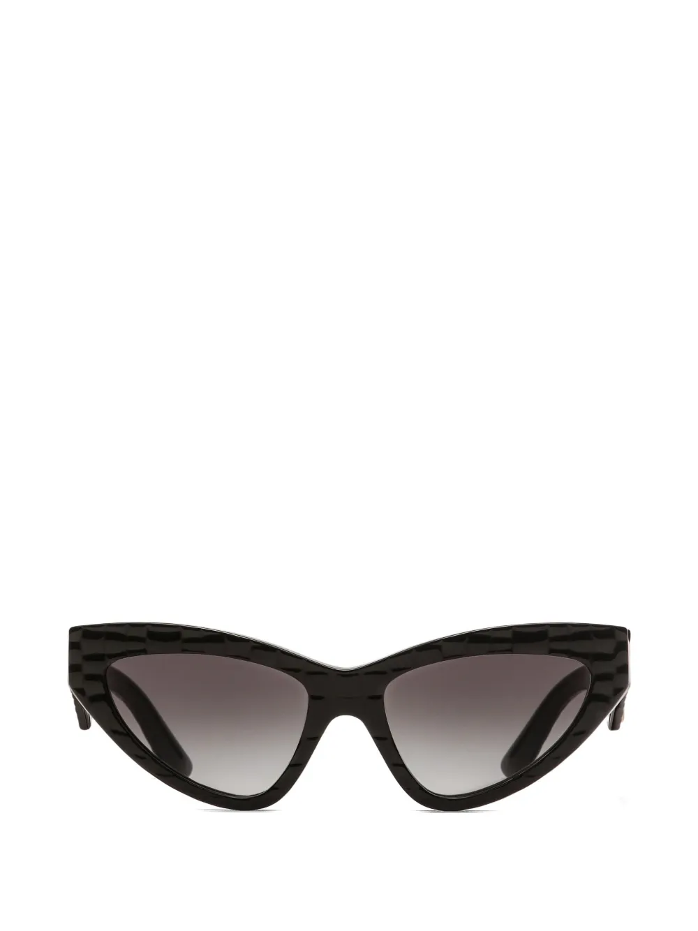 Dolce & Gabbana Eyewear Crossed cat-eye sunglasses - Nero