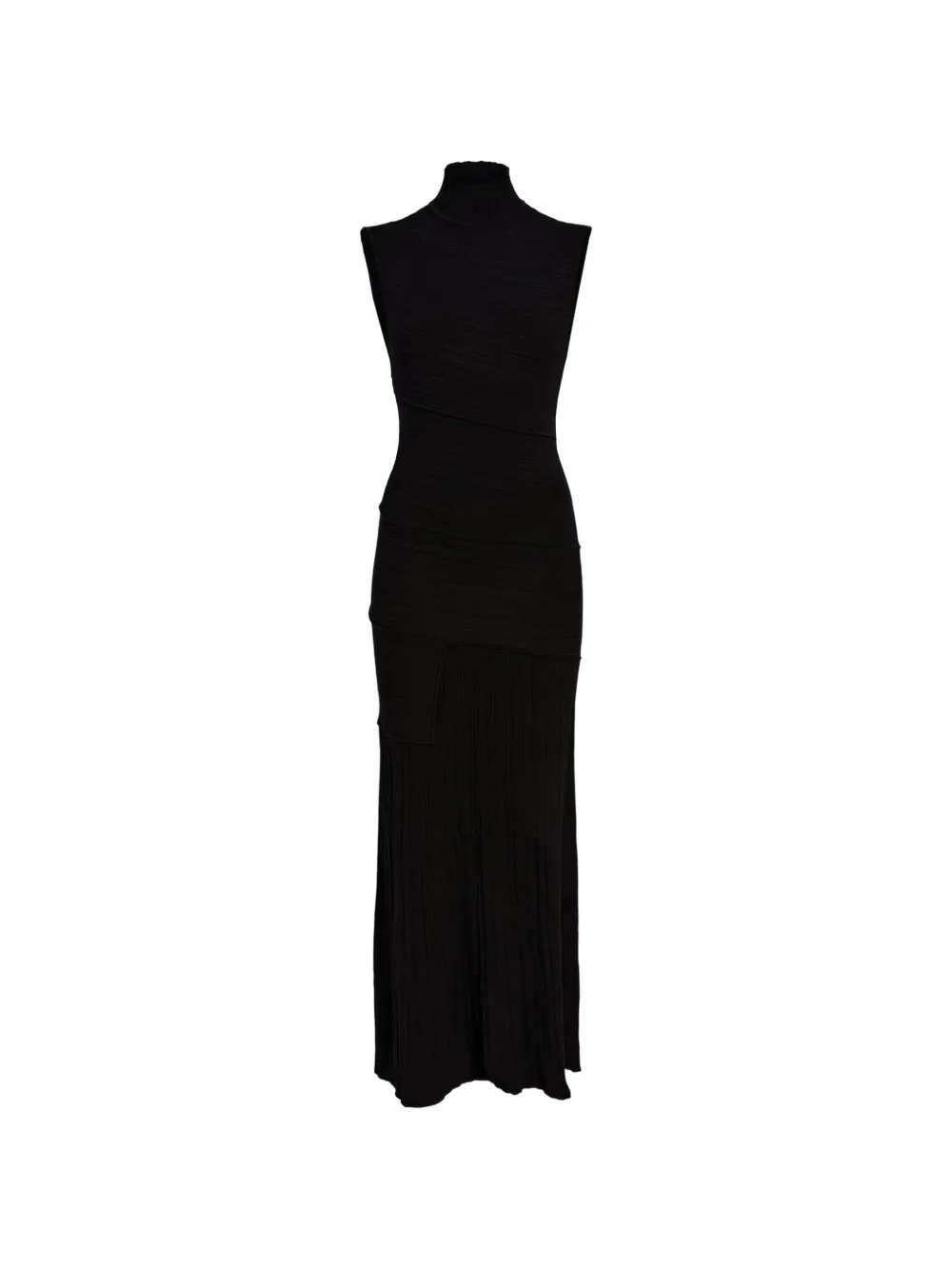 Proenza Schouler Federica pleated midi dress - Black