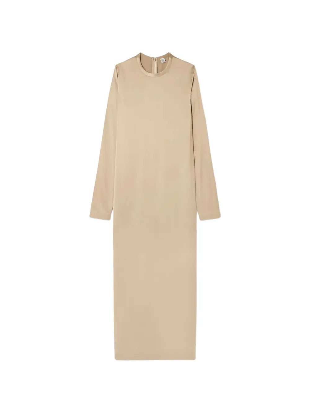 TOTEME satin maxi dress - Neutrals