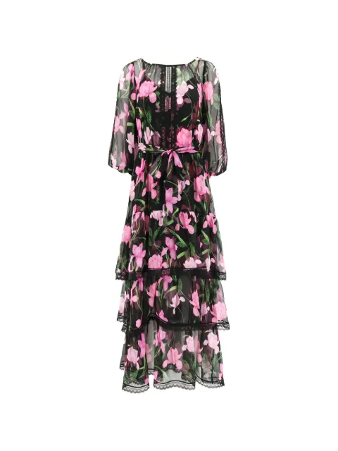 Christy Lynn vestido midi Nina