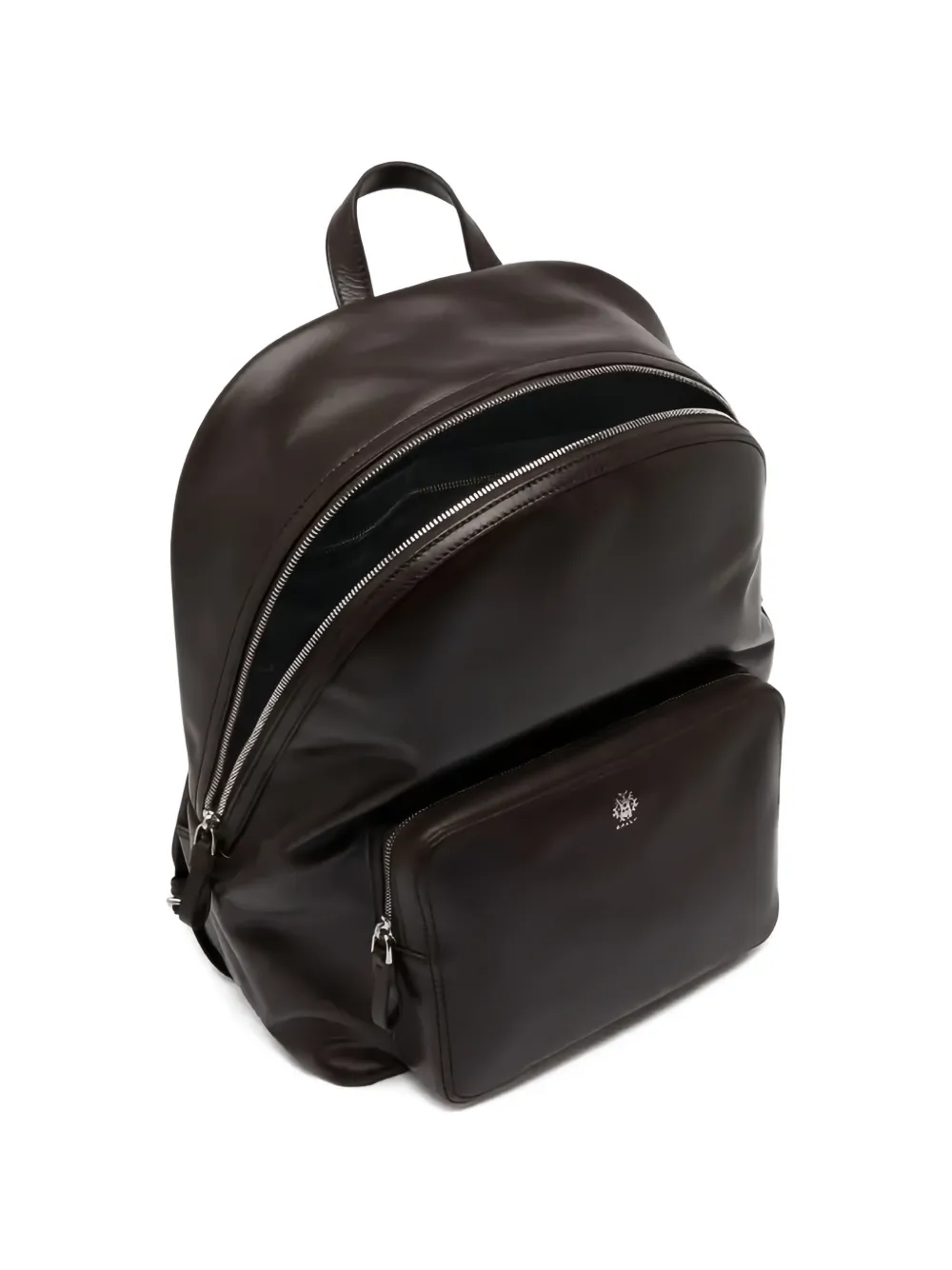  Bally Ray Leather Backpack - Brown 