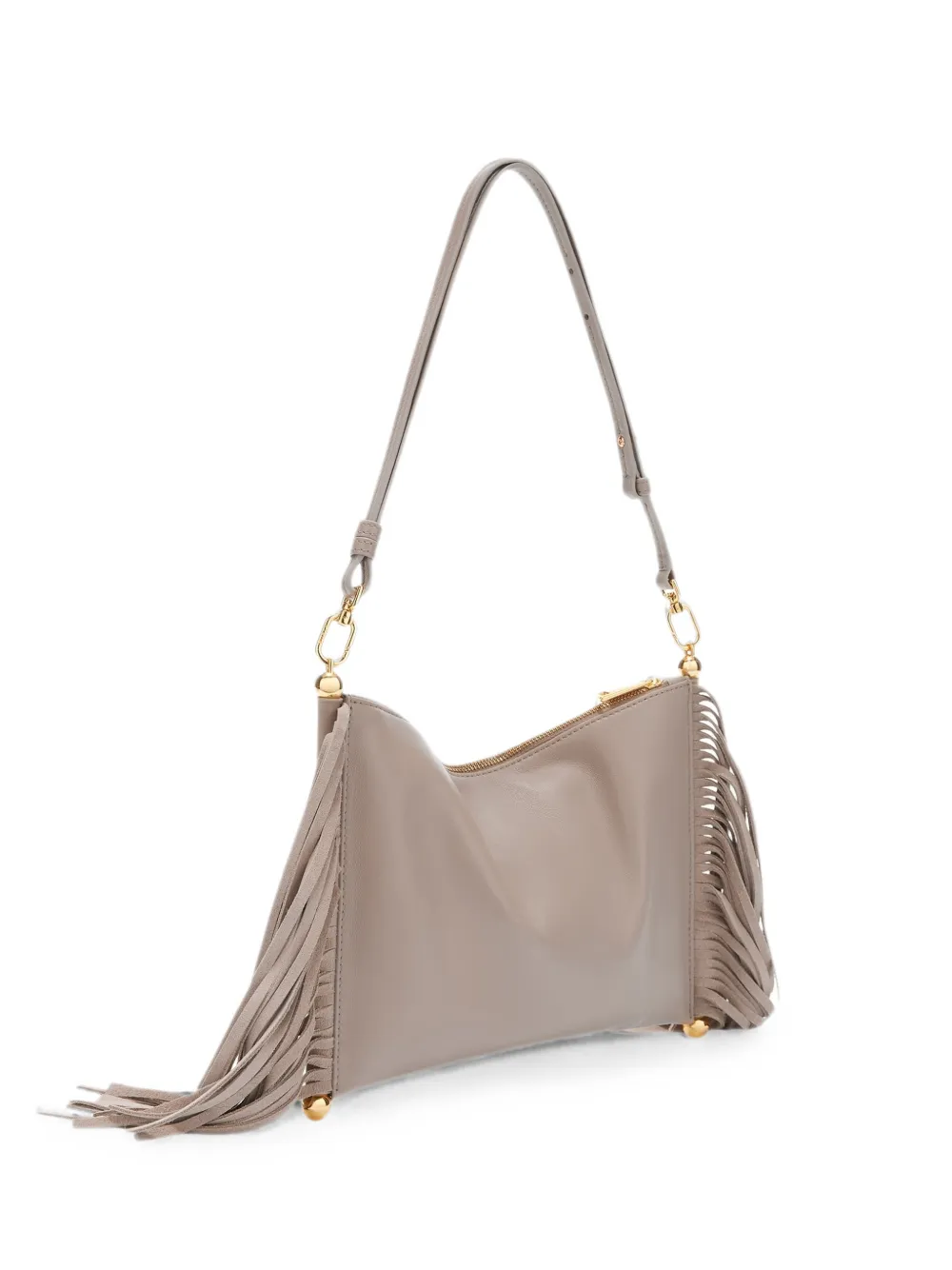 Furla Sfera fringing shoulder bag - Toni neutri