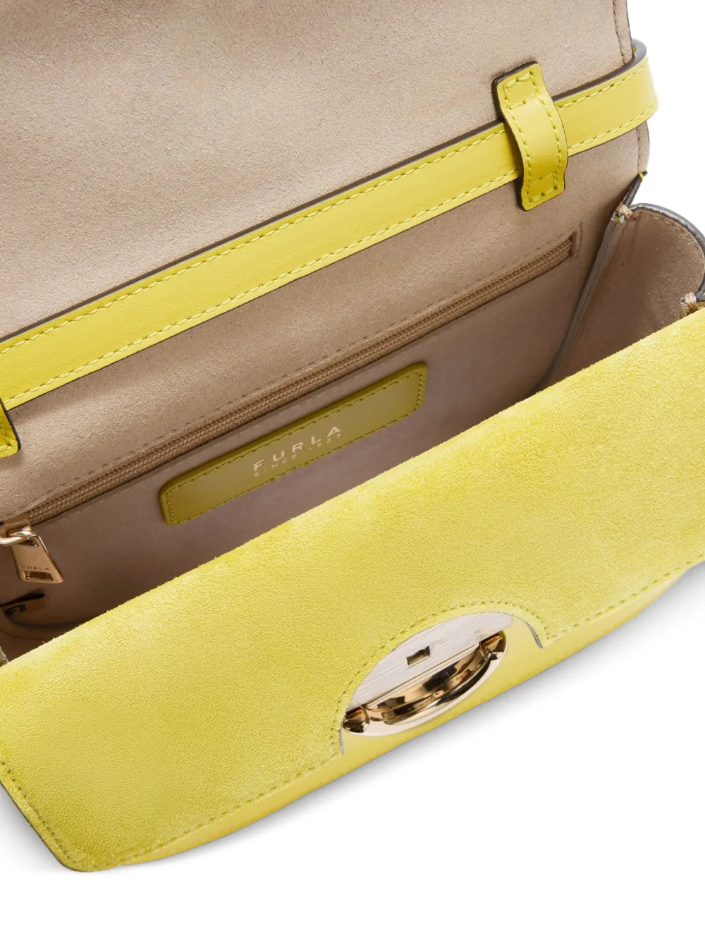 Furla Sfera mini-crossbodytas Geel
