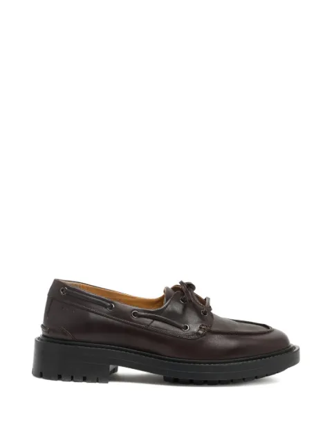 Bally zapatos derby con suela gruesa